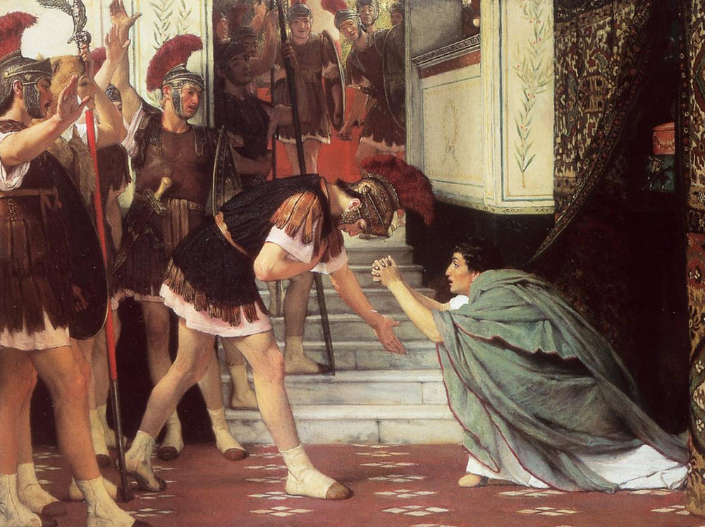 Proclaiming Claudius Emperor